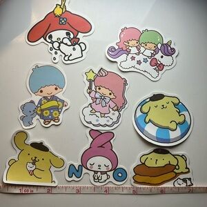 Stickers Sanrio bundle of 8 NEW